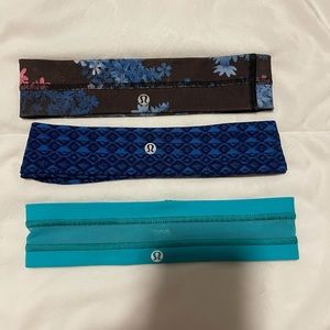 Pack of 3 lululemon headband